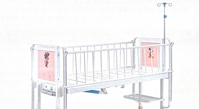 手动儿童病床